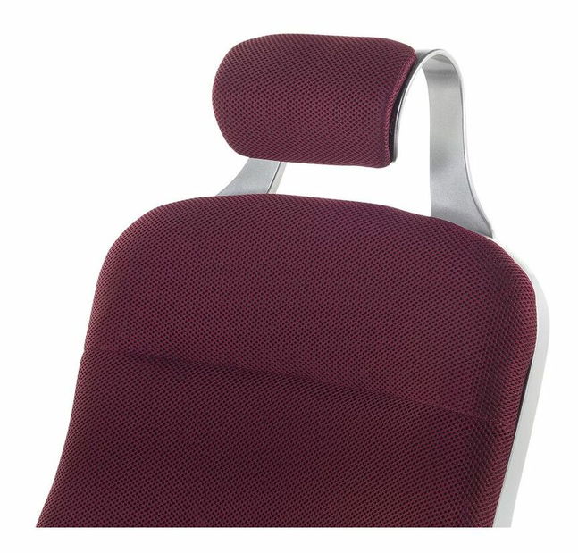 Kancelárske kreslo Prime (tmavočervená)