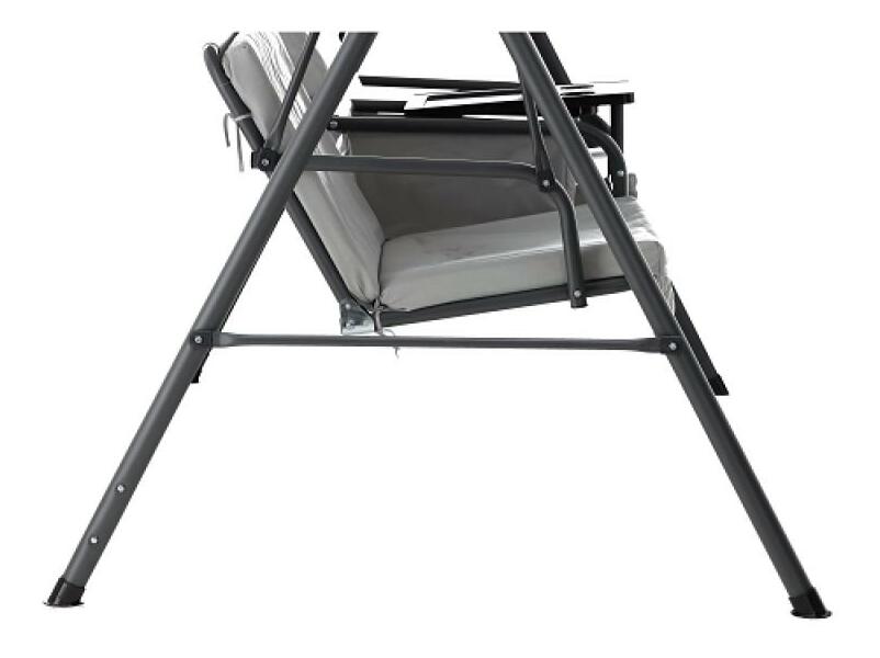 Kerti hinta Kubki (szürke)