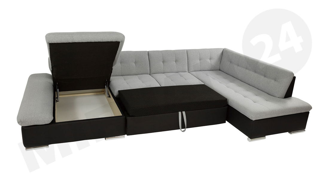 Kutna garnitura Calla (L) U (bež)