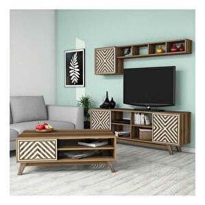 Mobilier living Ivonne (Nuc + Alb)