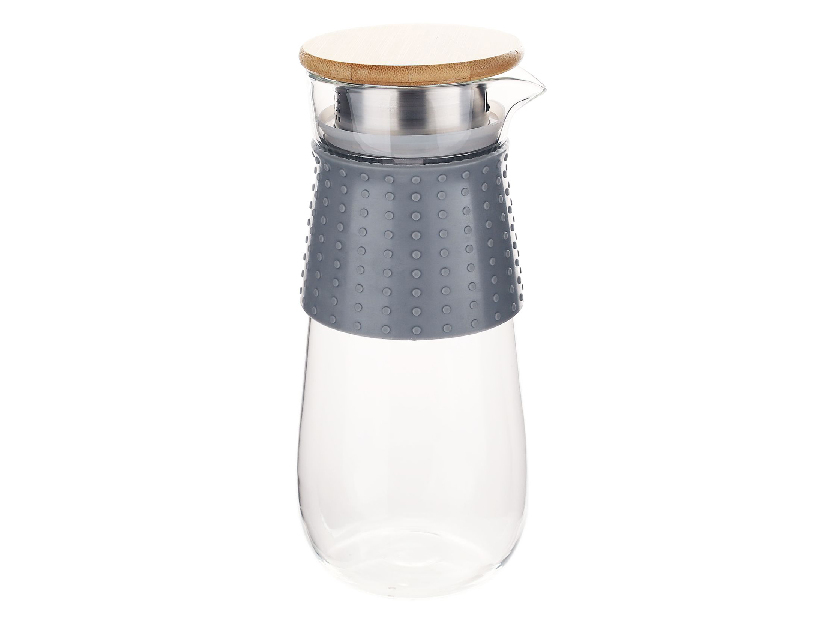 Carafă de apă cu capac și sită 1200ml Glaza 