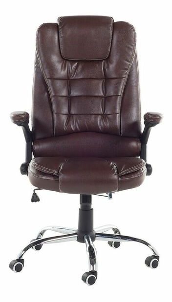 Kancelárske kreslo Roy (hnedá)