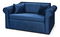 Kétszemélyes kanapé Lore II (kék)