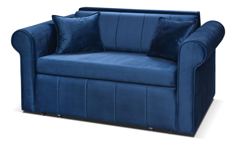 Canapea două locuri Lore II (albastru)