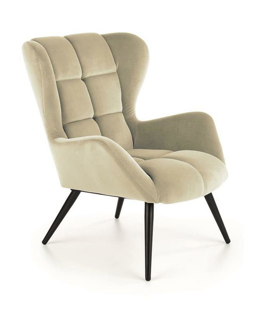 Fotoliu de design Tawanna (bej)
