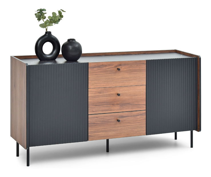 Komoda Protegidas P05 (čierna)