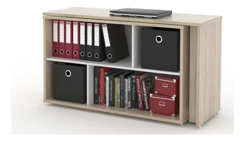 Sarok számítógépasztal Alonso Sonoma tölgy