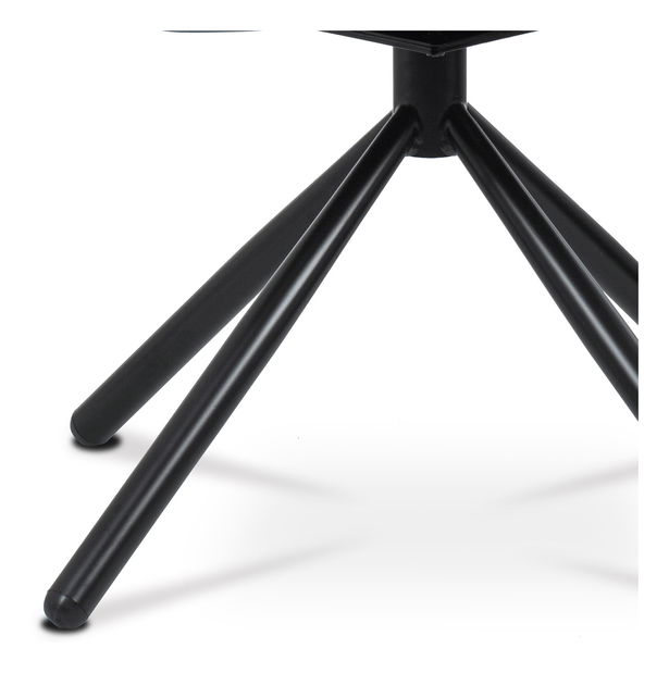 Blagovaonska stolica Hagga-399-GREY2 (siva + crna)