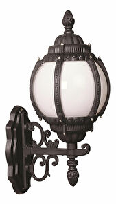 Vanjska zidna svjetiljka Myra (crna + bijela)
