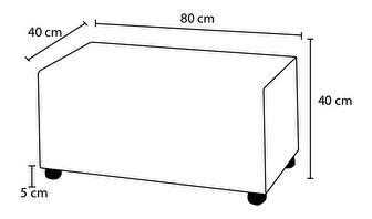 Taburete Urlenzzo (antracit)