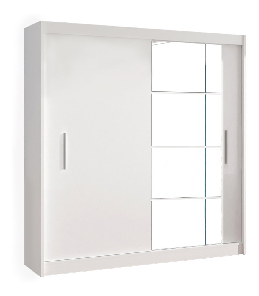 Šatníková skriňa Layla (biela)