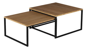 Set 2 ks. konferenčných stolíkov Nivessa (orech)