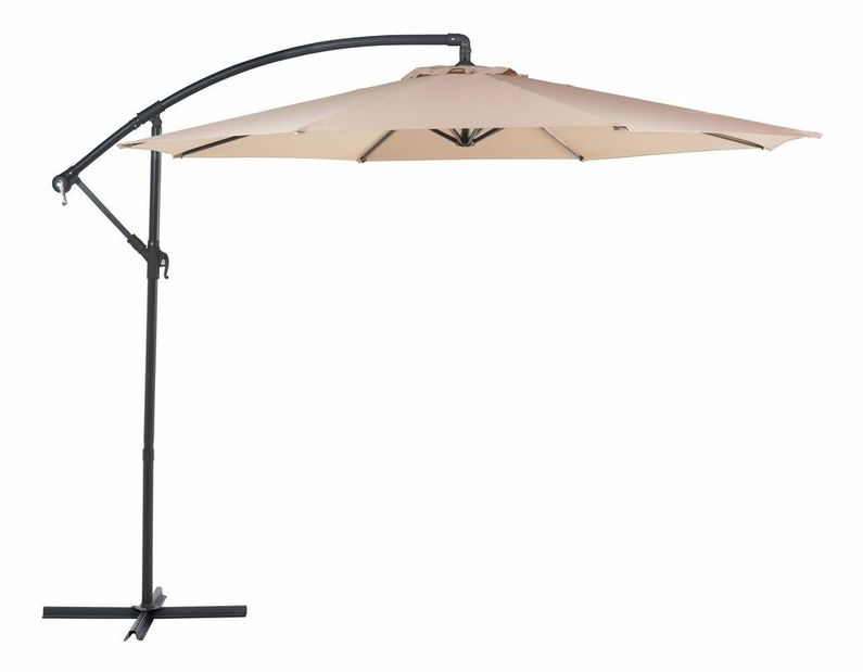 Umbrelă de grădină 300 cm RAVONA (metal) (bej nisipiu)