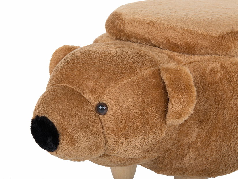 Taburetka Barmaga (zlatohnedá)