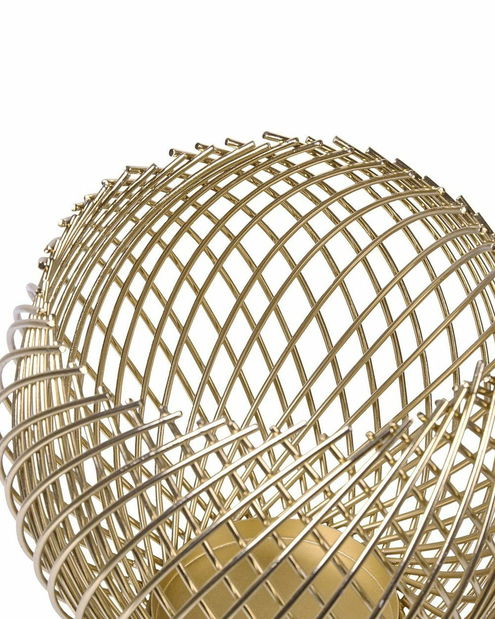 Set 2 svietnikov Tandi (zlatá)