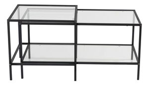 Set 2 ks. konferenčných stolíkov Sevaga (čierna)