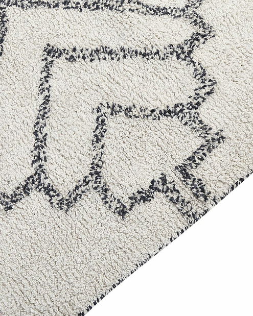 Koberec 140 x 200 cm Erra (biela)