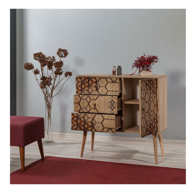 Comodă Valentina 720 (Stejar sonoma)