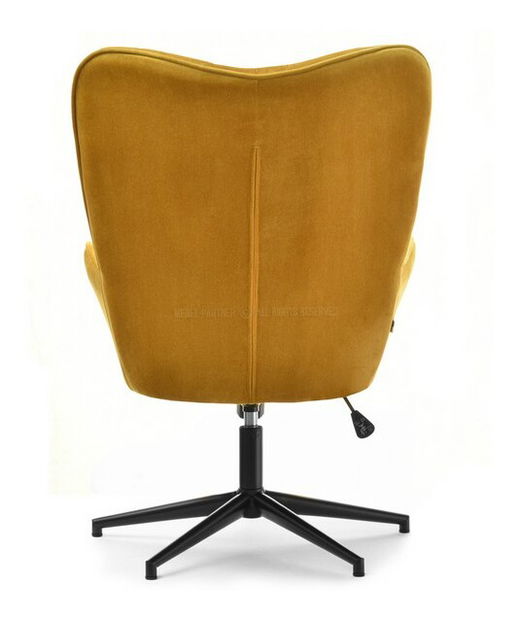 Fotel Truni (sárga + fekete)