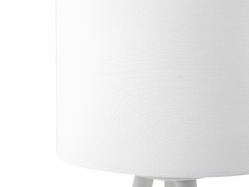 Asztali lámpa TARON (PC szövet) (fehér)
