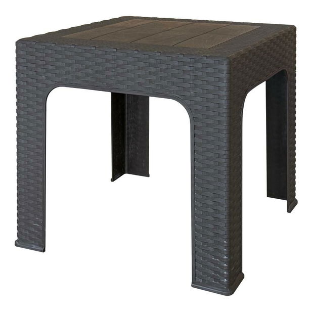 Kerti kéziasztal Zanjar (barna) 