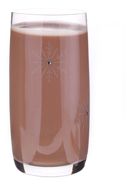 Set de 4 pahare pentru băuturi cu cristale 460ml Snouflek 