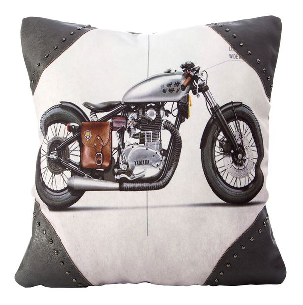 Ozdobný vankúš 45X45 cm Herman 2 (strieborná) (1 ks)