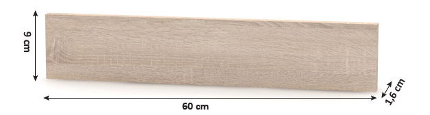 Soclu pentru mașina de spălat vase NOPL-062-02 Noliana (stejar sonoma)