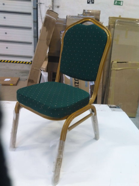 Jedálenská stolička Zoni (zelená) *bazár