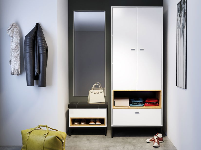 Előszoba Oliver 2 (fehér + artisan tölgy)