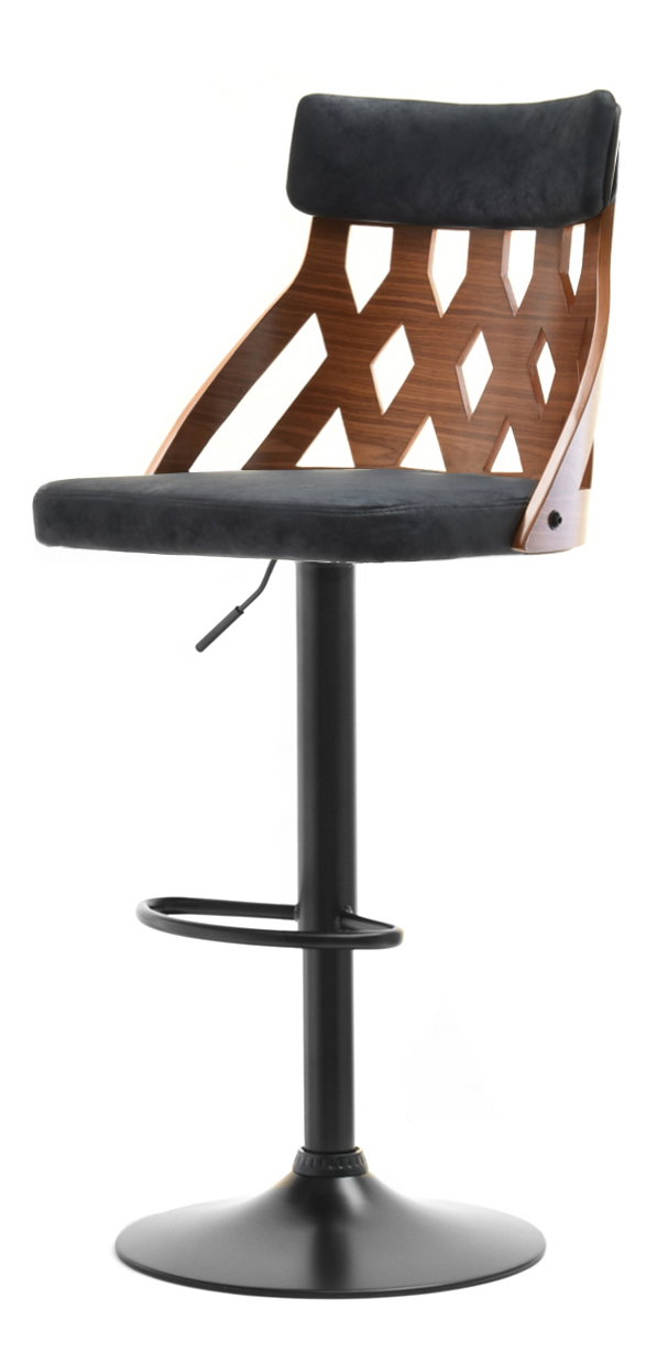 Scaun Henriette (nuc închis + negru)