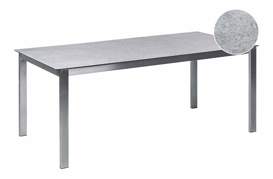 Masă de grădină Cleopatra (gri) (pentru 8 și mai multe persoane)