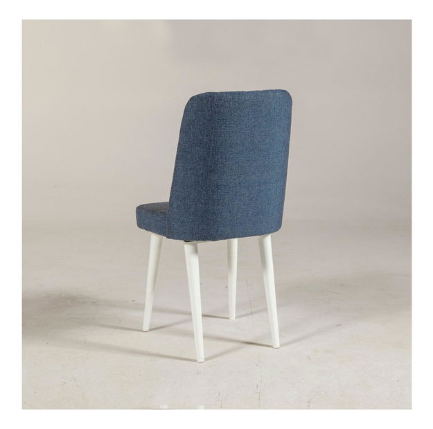 Étkezőszék Vlasta 1 (fehér + sötétkék)