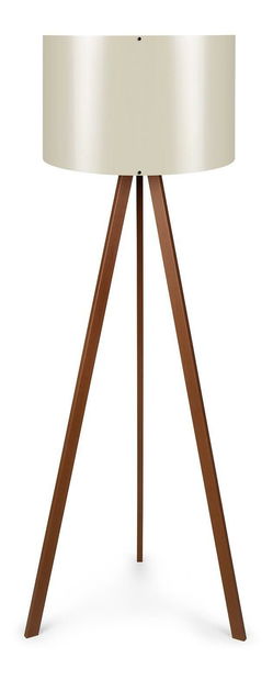 Podna svjetiljka Comporollo 1 (smeđa + ecru)