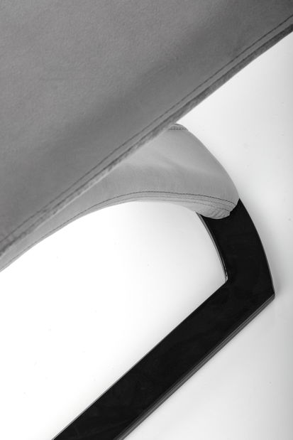 Blagovaonska stolica Kerga (siva + crna)