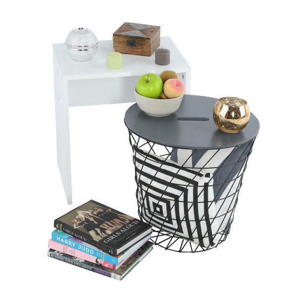 Kézi asztal Bana typ 2 (grafit + fekete)