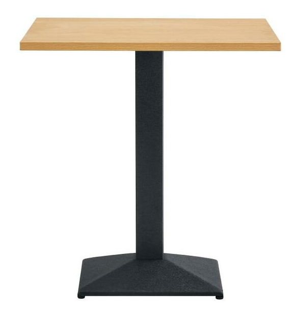 Masă de sufragerie Rahola 1 (stejar + negru) (pentru 2 persoane)