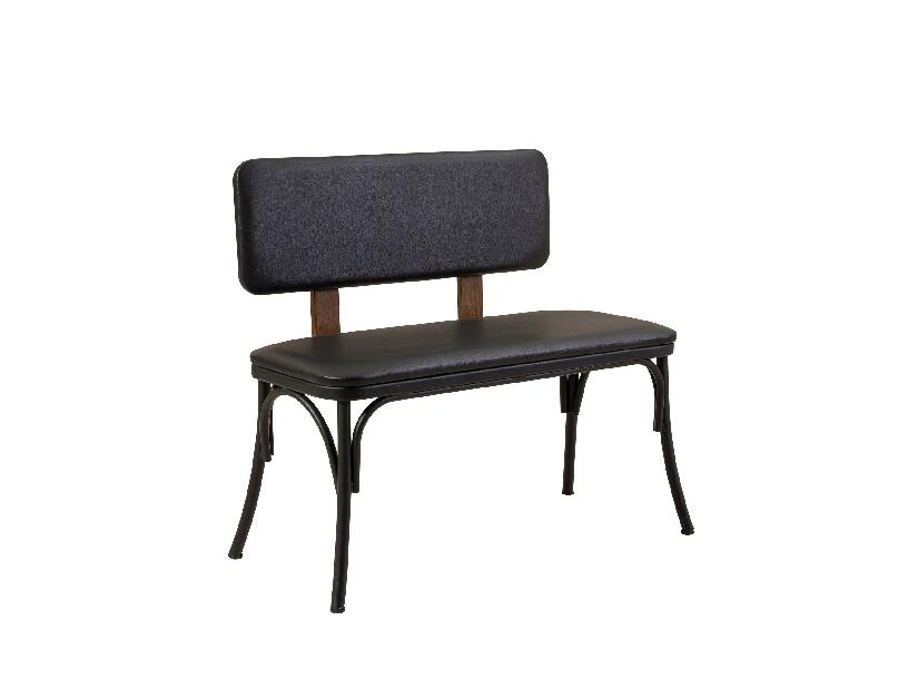 Set mobilier sufragerie Duvasa 17 (negru) (pentru 4 persoane)