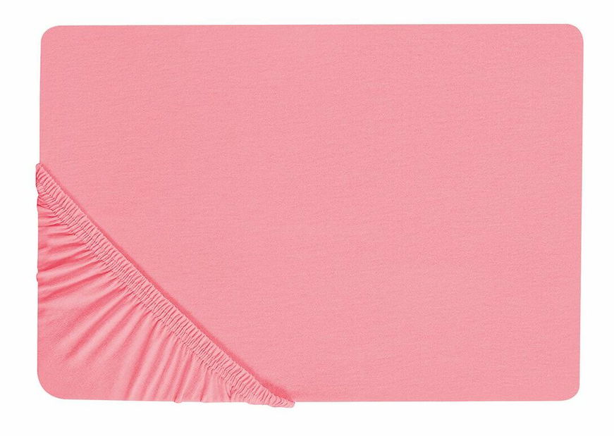 Plahta za krevet 90 x 200 cm Januba (koraljna)