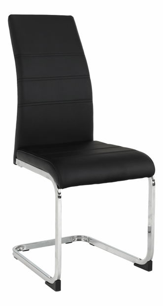 Scaun de sufragerie Valentina (negru)