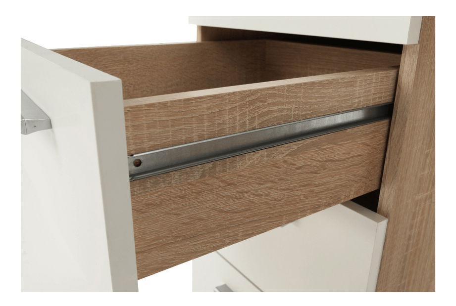 PC stolić Telur (hrast sonoma + bijela) 