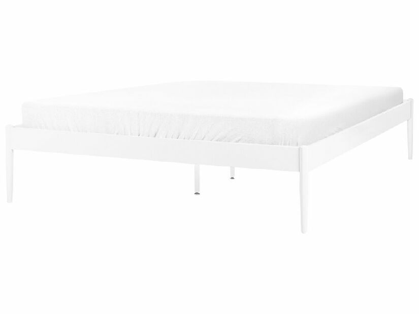 Bračni krevet 160 cm Victoire (bijela) (s podnicom)