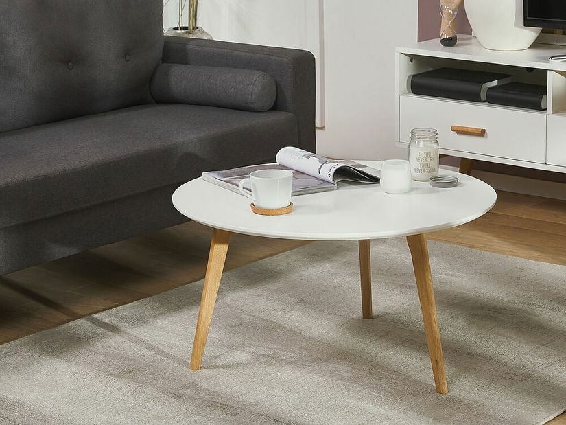 Konferenčný stolík TENESI (MDF) (biela) *výpredaj