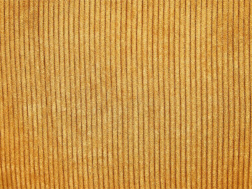 Sada 2 ozdobných vankúšov 47 x 27 cm Zinny (žltá)