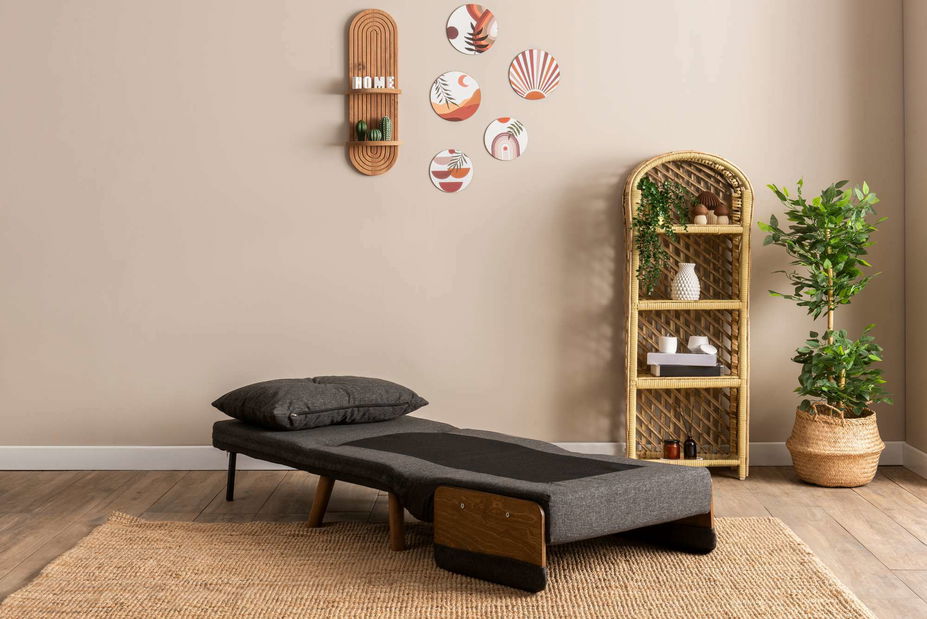 Fotel Como S (sötétszürke)