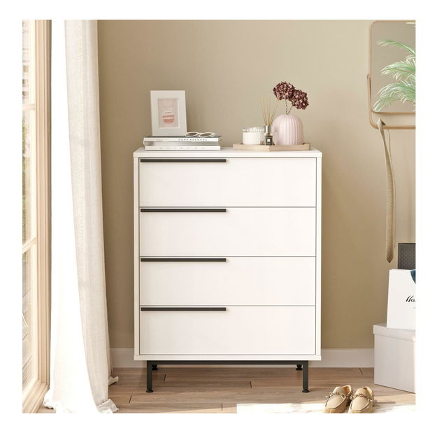 Komoda Otto 17 (bijela + crna)