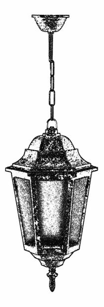 Lustră exterior Buddy 2 (maro)