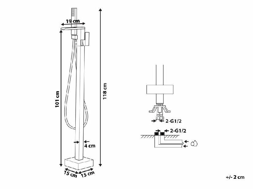 Robinet Bond (auriu)