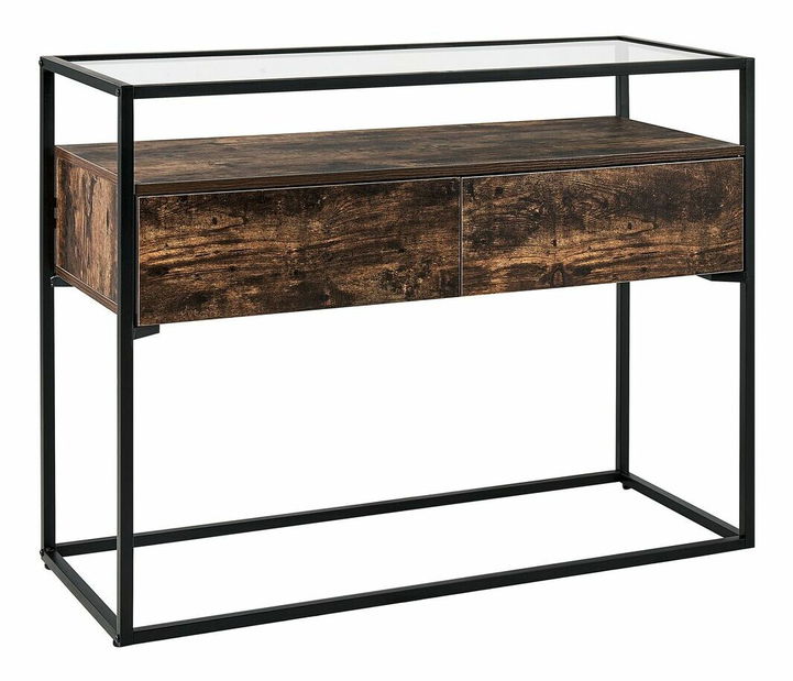 Măsuță consolă Mauza (lemn închis)