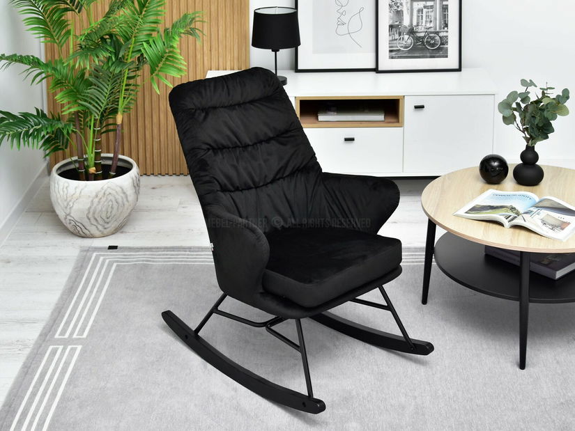 Kreslo Lusil (čierna)